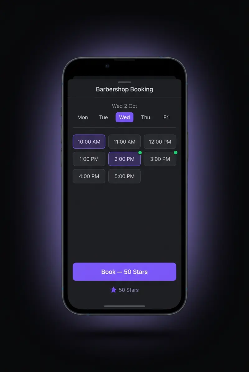 BOOKING · @freshcuts_bot